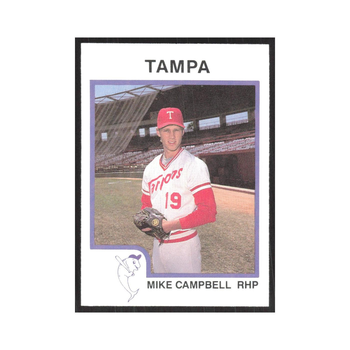 1987 ProCards Minor League Mike Campbell Tampa Tarpons #1339
