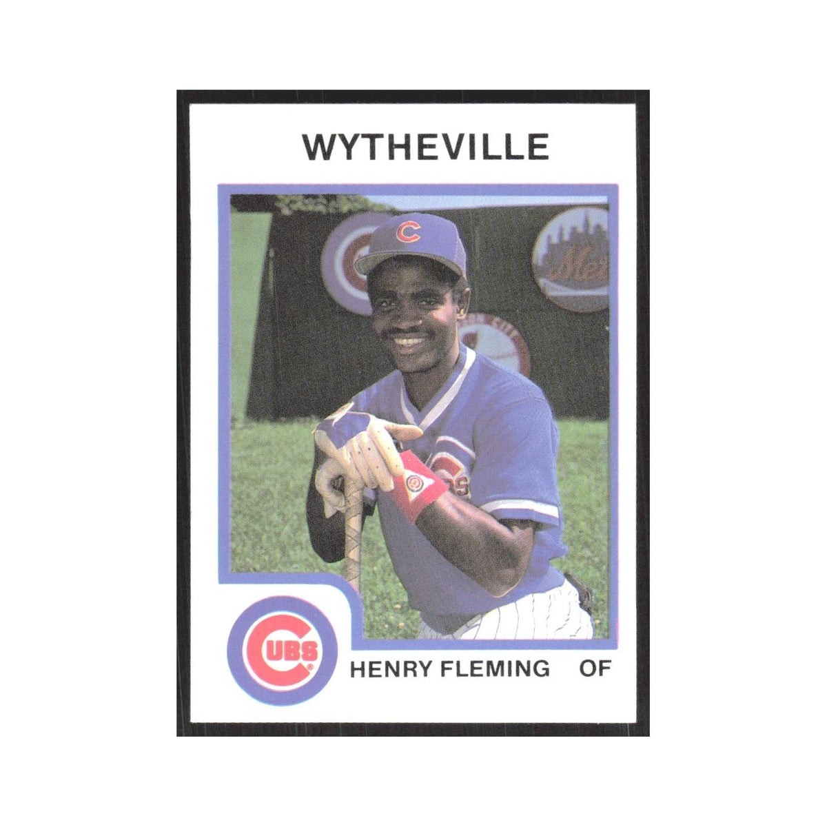 1987 ProCards Minor League Henry Fleming Wytheville Cubs #2752