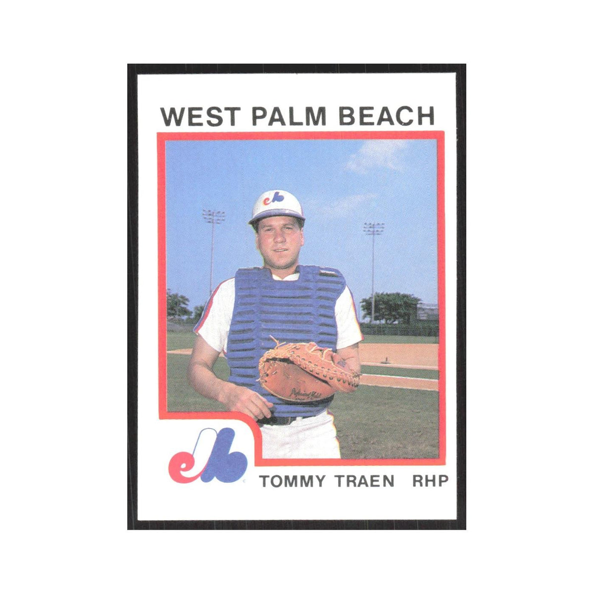1987 ProCards Minor League Tommy Traen West Palm Beach Expos #671