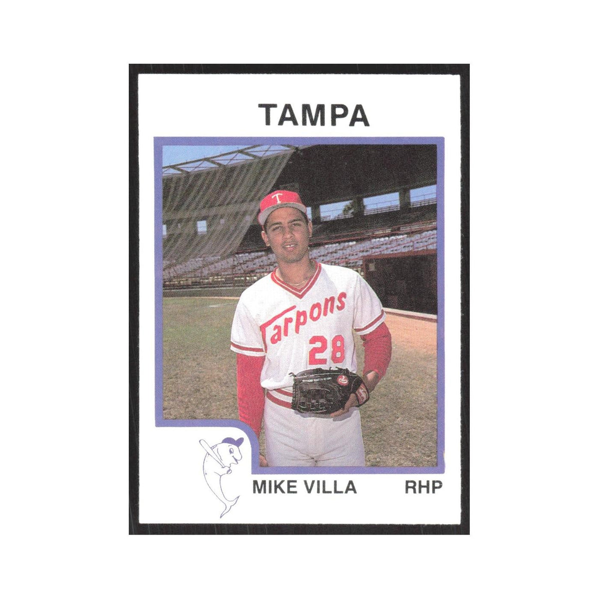 1987 ProCards Minor League Mike Villa Tampa Tarpons #1348