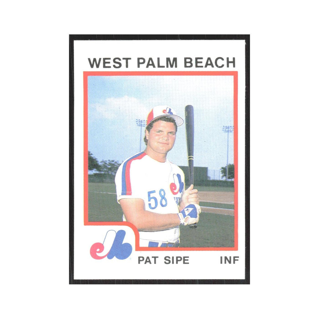 1987 ProCards Minor League Pat Sipe West Palm Beach Expos #659