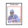1987 ProCards Minor League Tony Hudson Syracuse Chiefs #1939