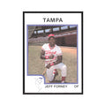 1987 ProCards Minor League Jeff Forney Tampa Tarpons #1343