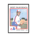 1987 ProCards Minor League Yorkis Perez West Palm Beach Expos #667
