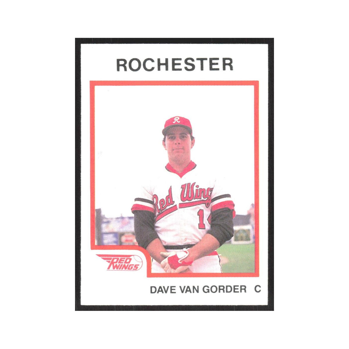 1987 ProCards Minor League Dave Van Gorder Rochester Red Wings #1902