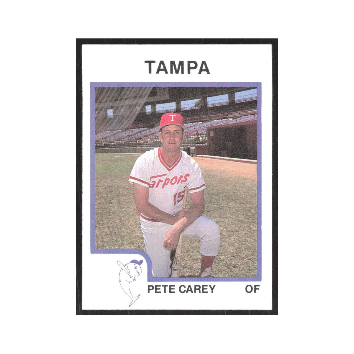 1987 ProCards Minor League Pete Carey Tampa Tarpons #1320