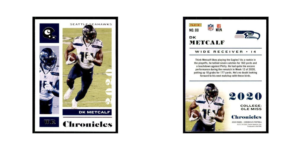 2020 Panini Chronicles DK Metcalf Seahawks #88