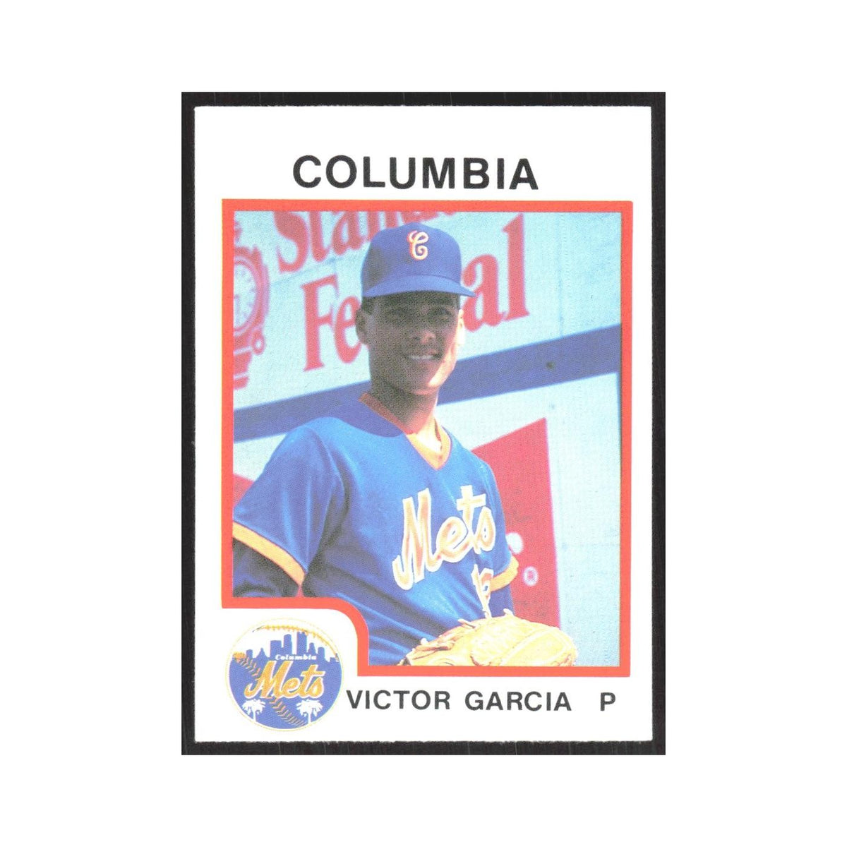 1987 ProCards Minor League Victor Garcia Columbia Mets #1638
