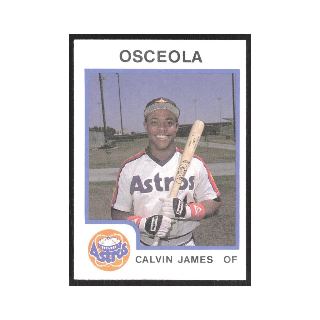 1987 ProCards Minor League Calvin James Osceola Astros #958