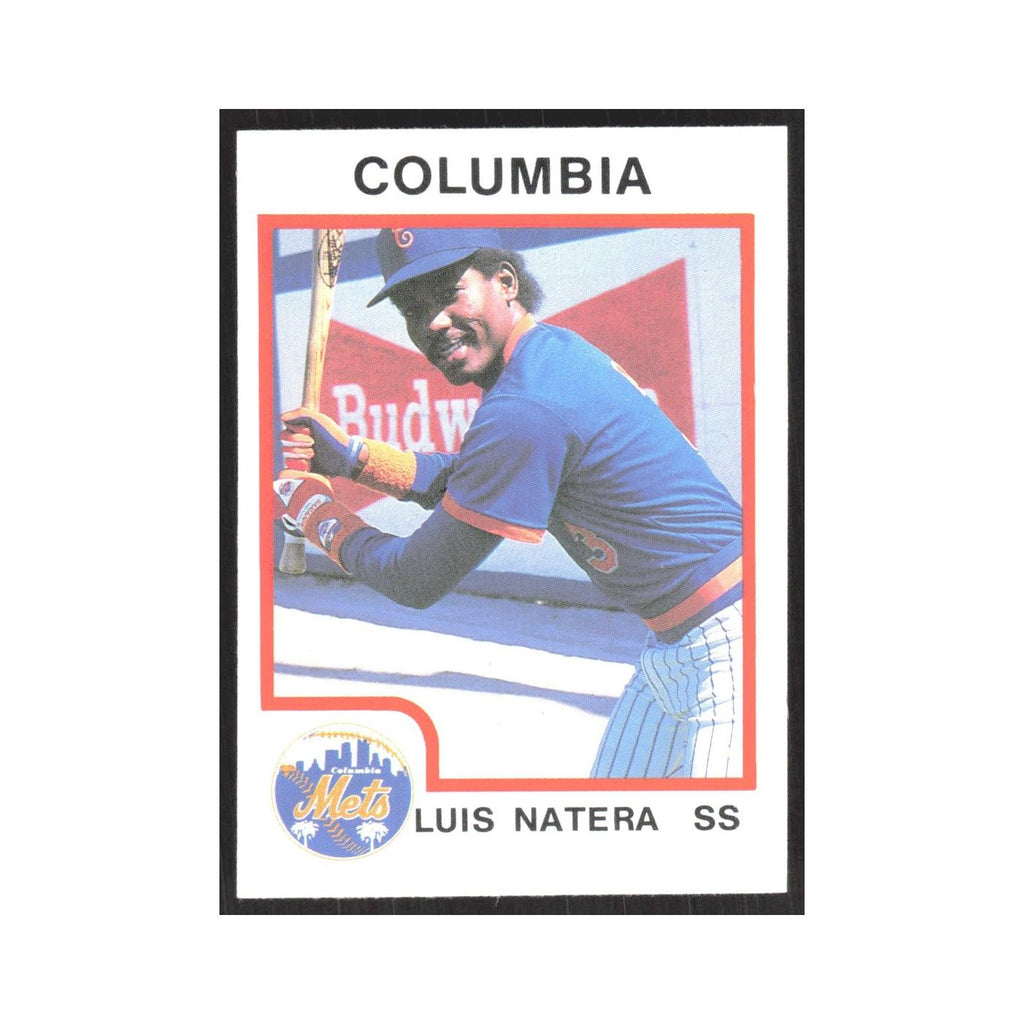 1987 ProCards Minor League Luis Natera Columbia Mets #1636
