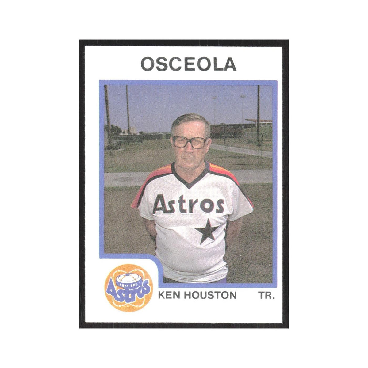 1987 ProCards Minor League Ken Houston Osceola Astros #975