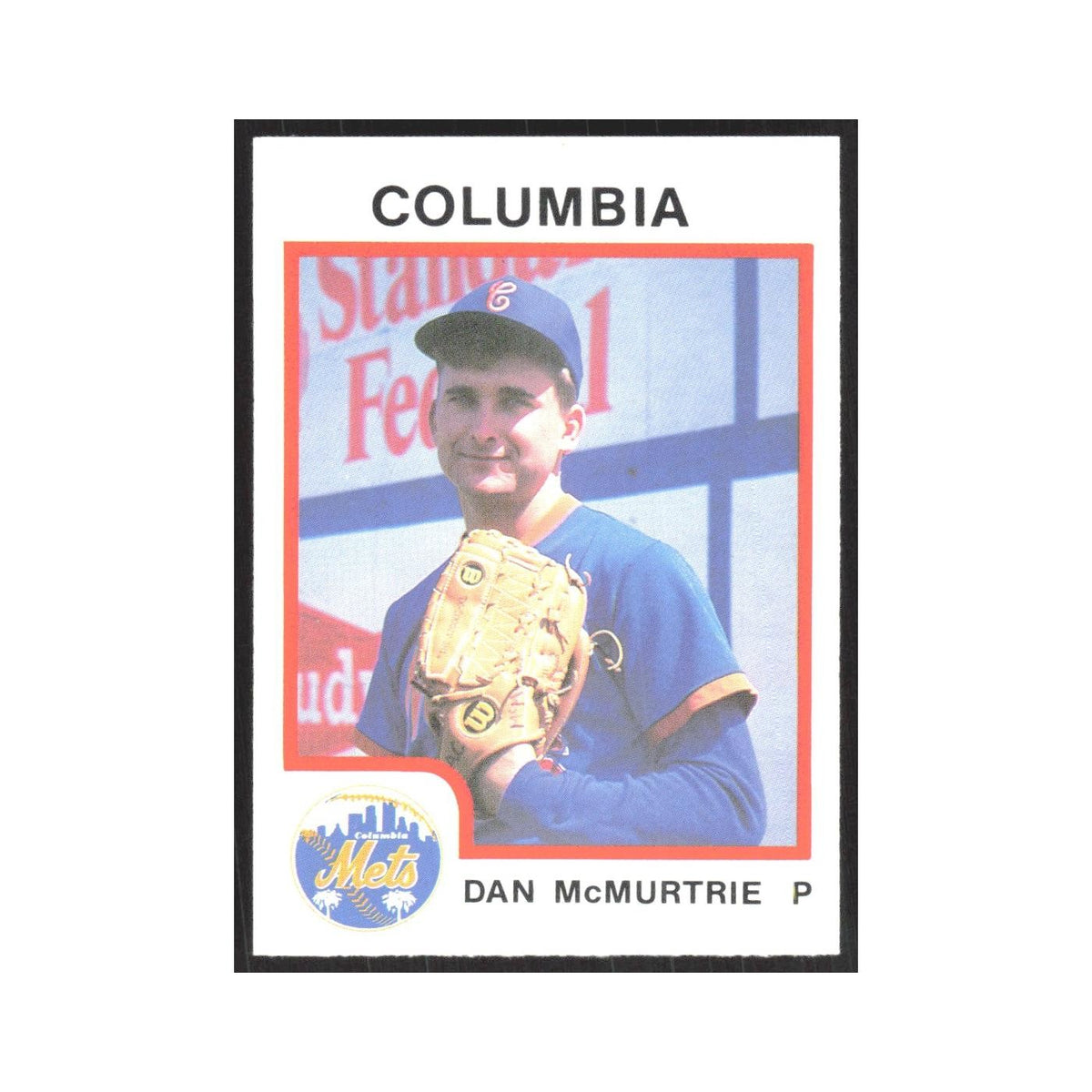 1987 ProCards Minor League Danny Naughton Columbia Mets #1641