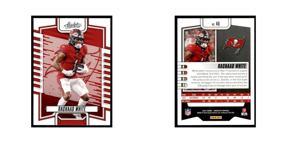 2023 Panini Absolute Rachaad White Buccaneers #46