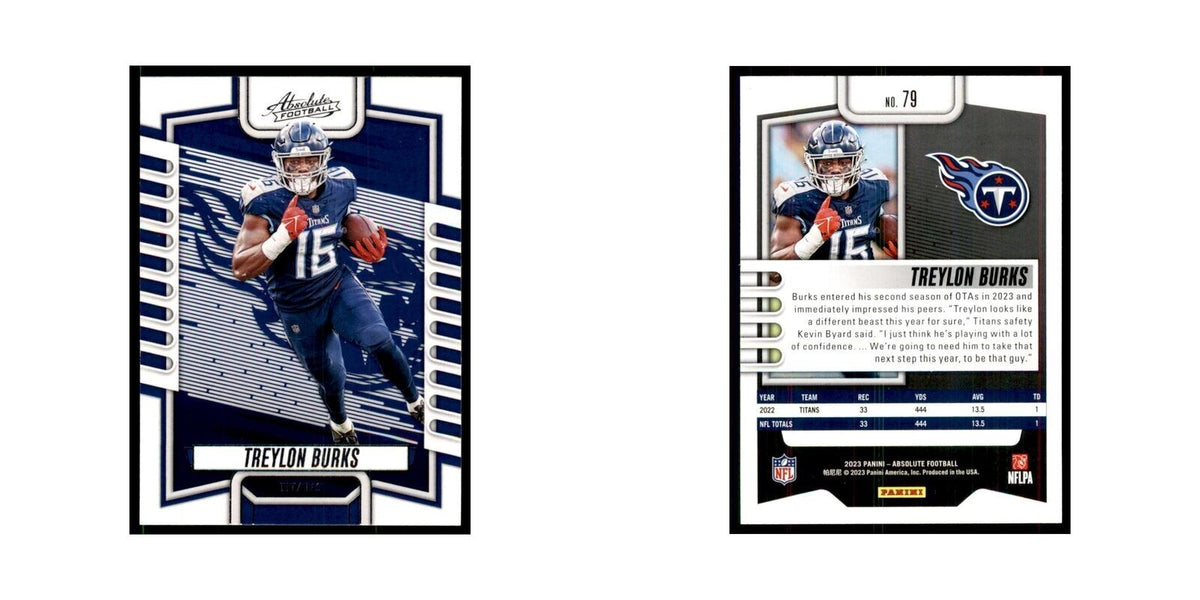 2023 Panini Absolute Treylon Burks Titans #79
