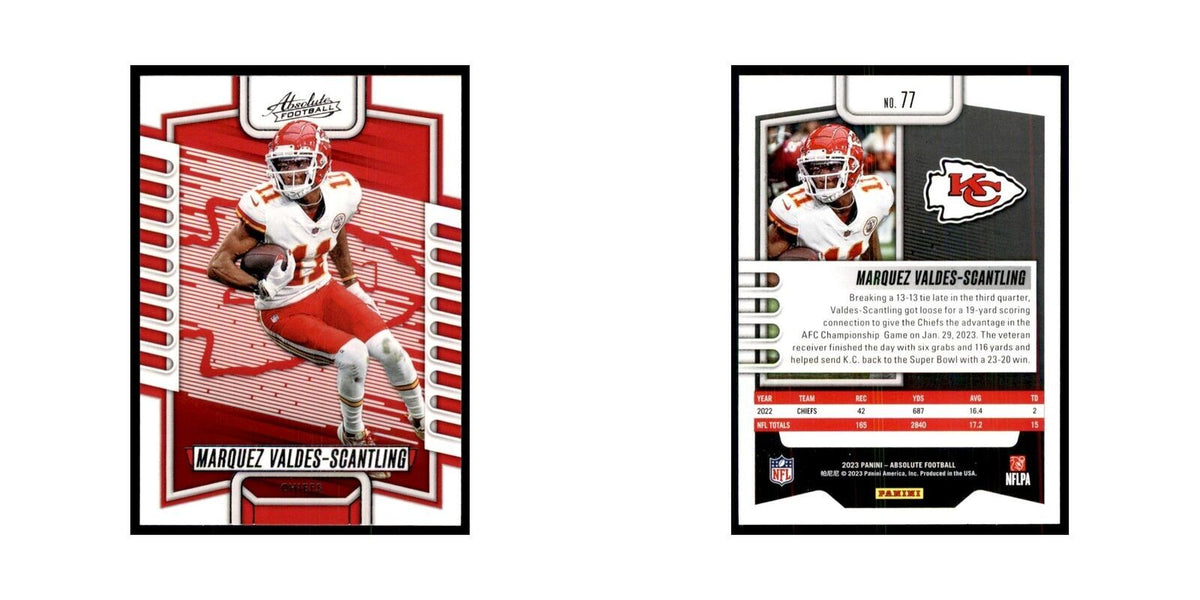 2023 Panini Absolute Marquez Valdes-Scantling Chiefs #77