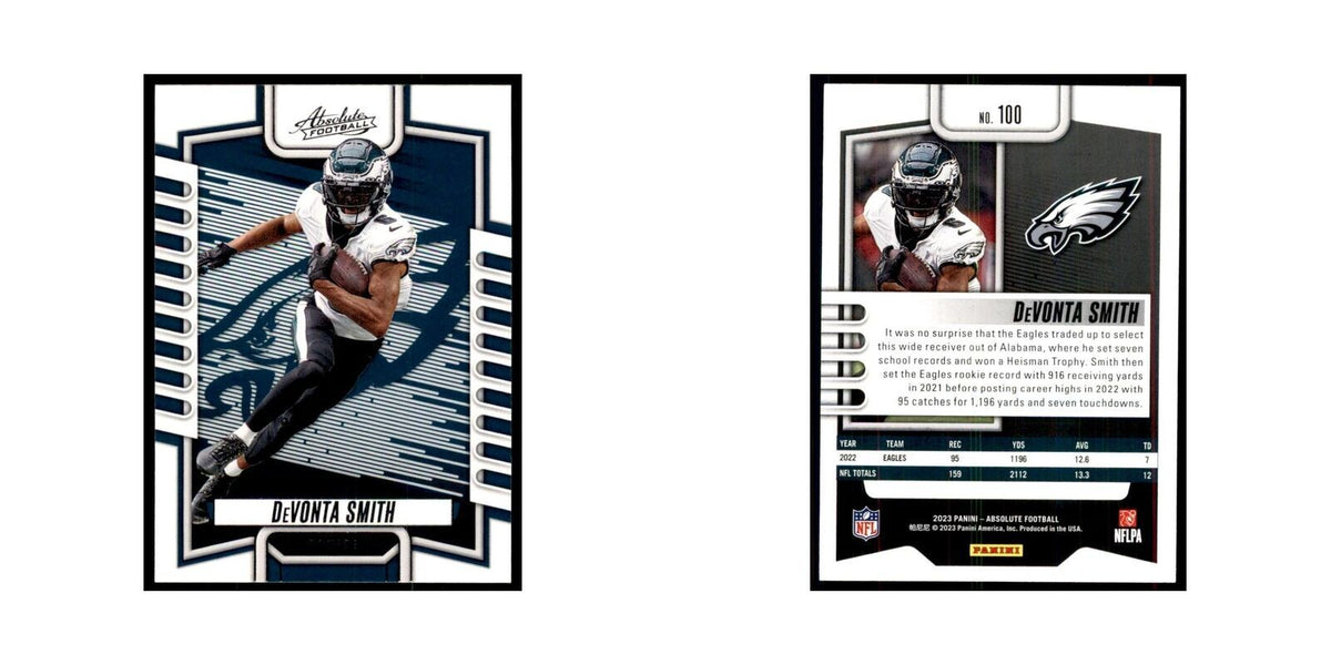 2023 Panini Absolute DeVonta Smith Eagles #100