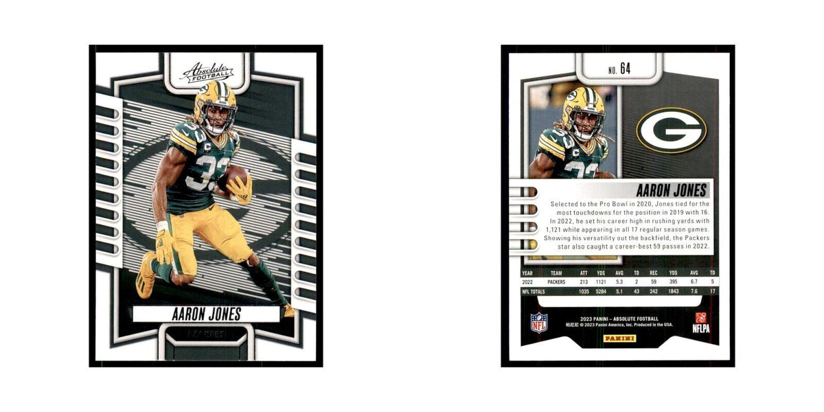 2023 Panini Absolute Aaron Jones Packers #64