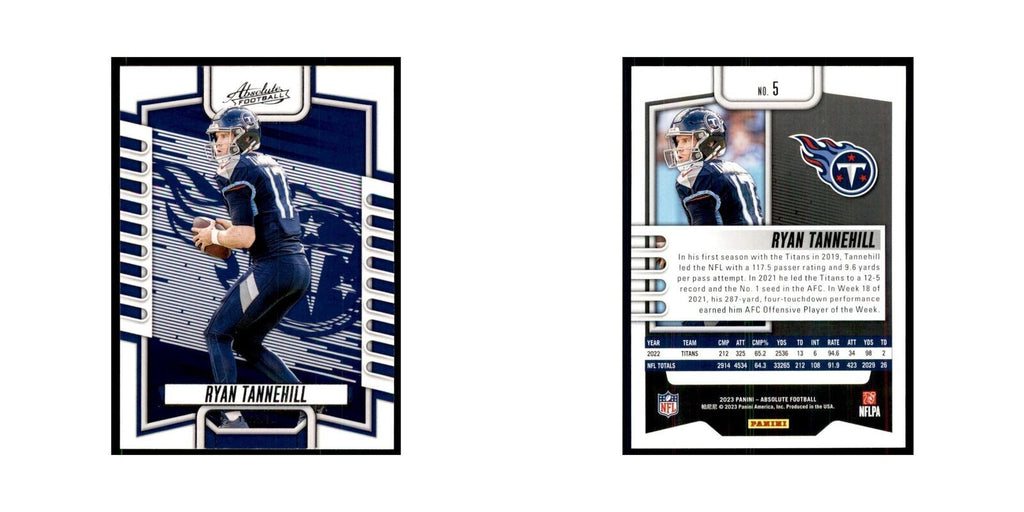 2023 Panini Absolute Ryan Tannehill Titans #5