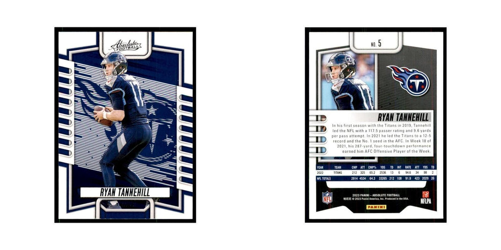 2023 Panini Absolute Ryan Tannehill Titans #5