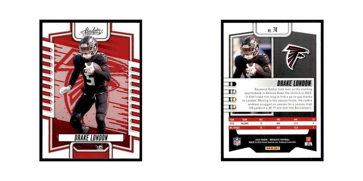 2023 Panini Absolute Drake London Falcons #74
