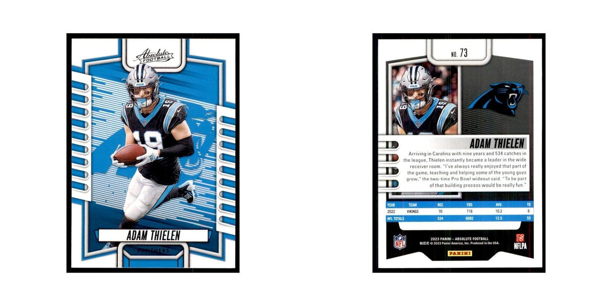 2023 Panini Absolute Adam Thielen Panthers #73