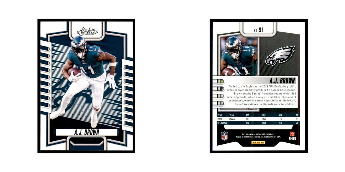 2023 Panini Absolute A.J. Brown Eagles #91