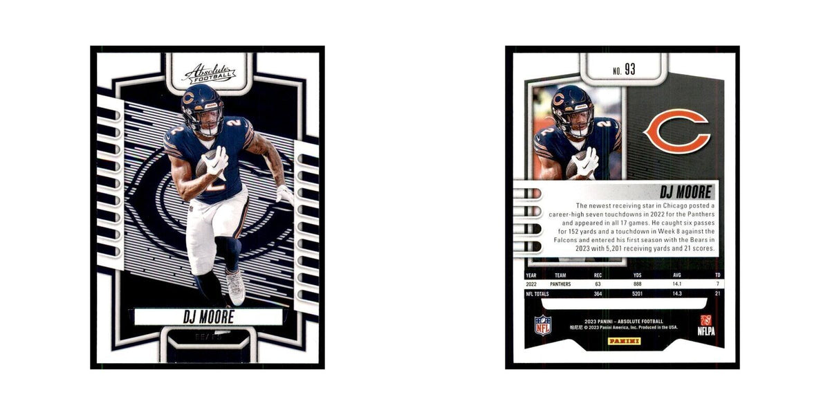 2023 Panini Absolute DJ Moore Bears #93