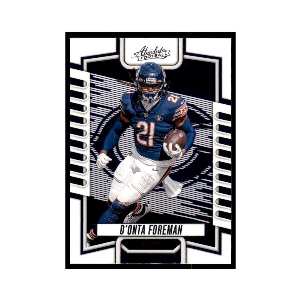 2023 Panini Absolute D Onta Foreman Bears #62
