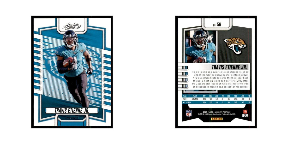 2023 Panini Absolute Travis Etienne Jr. Jaguars #56