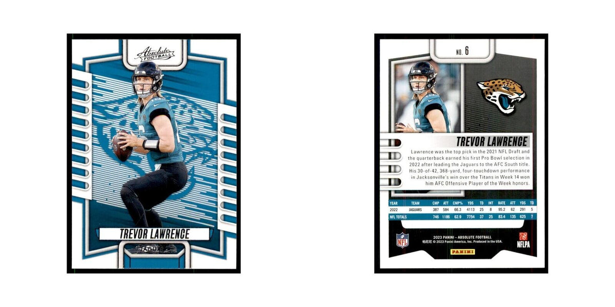 2023 Panini Absolute Trevor Lawrence Jaguars #6