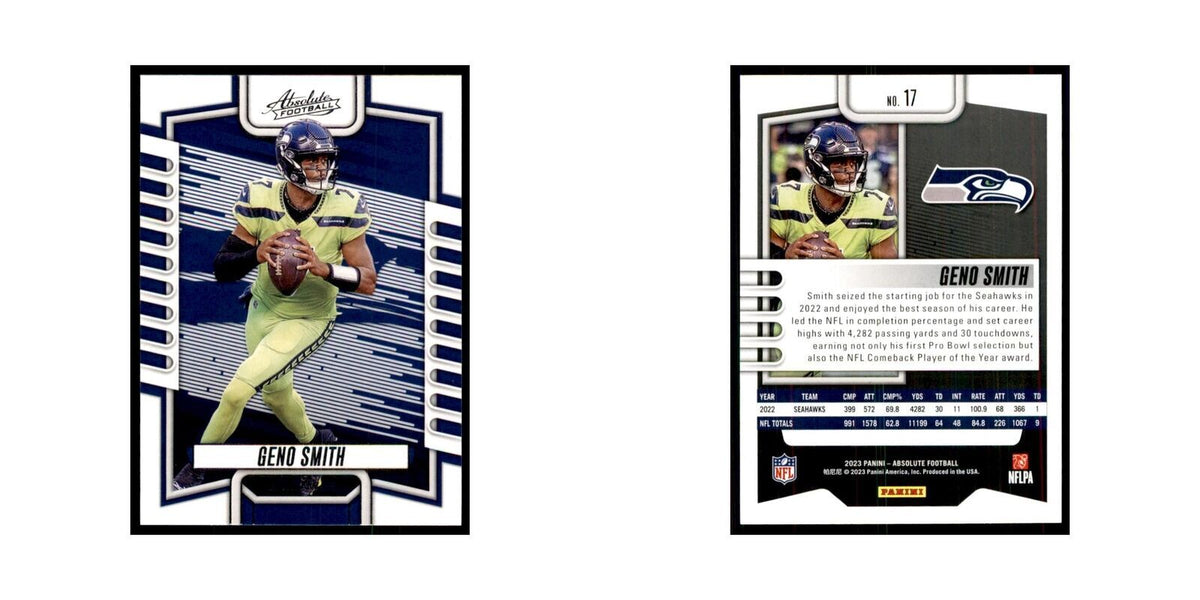 2023 Panini Absolute Geno Smith Seahawks #17