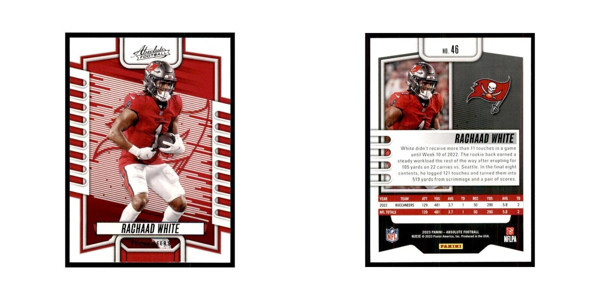 2023 Panini Absolute Rachaad White Buccaneers #46