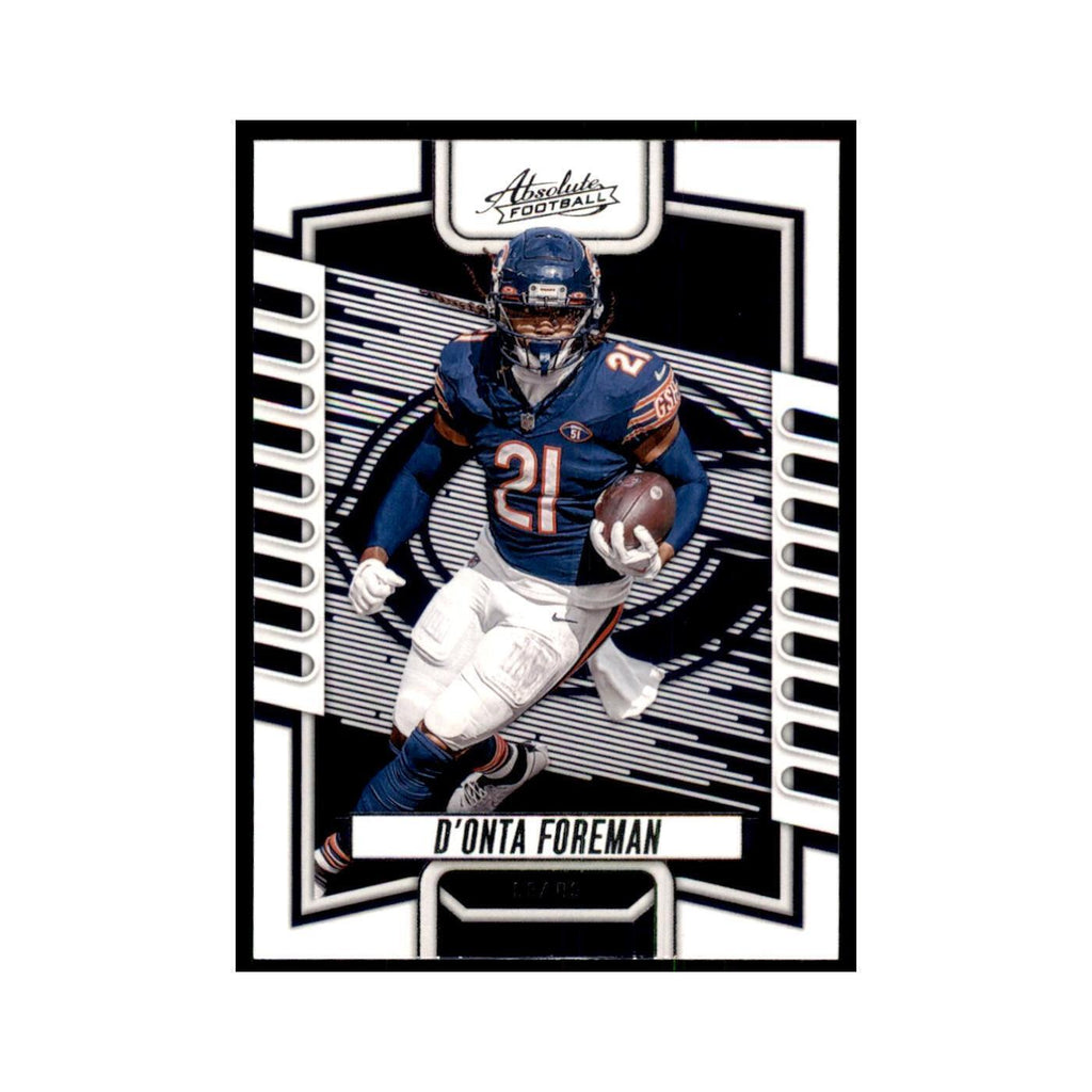 2023 Panini Absolute D'Onta Foreman Bears #62