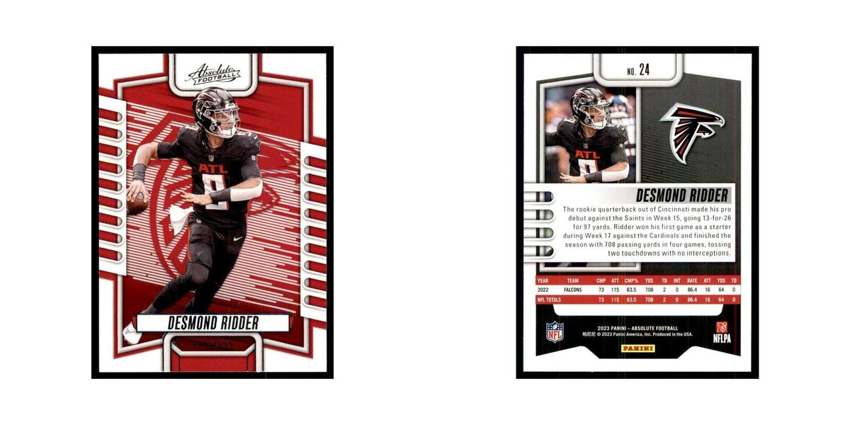 2023 Panini Absolute Desmond Ridder Falcons #24