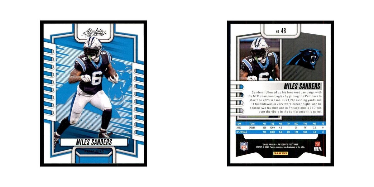 2023 Panini Absolute Miles Sanders Panthers #48