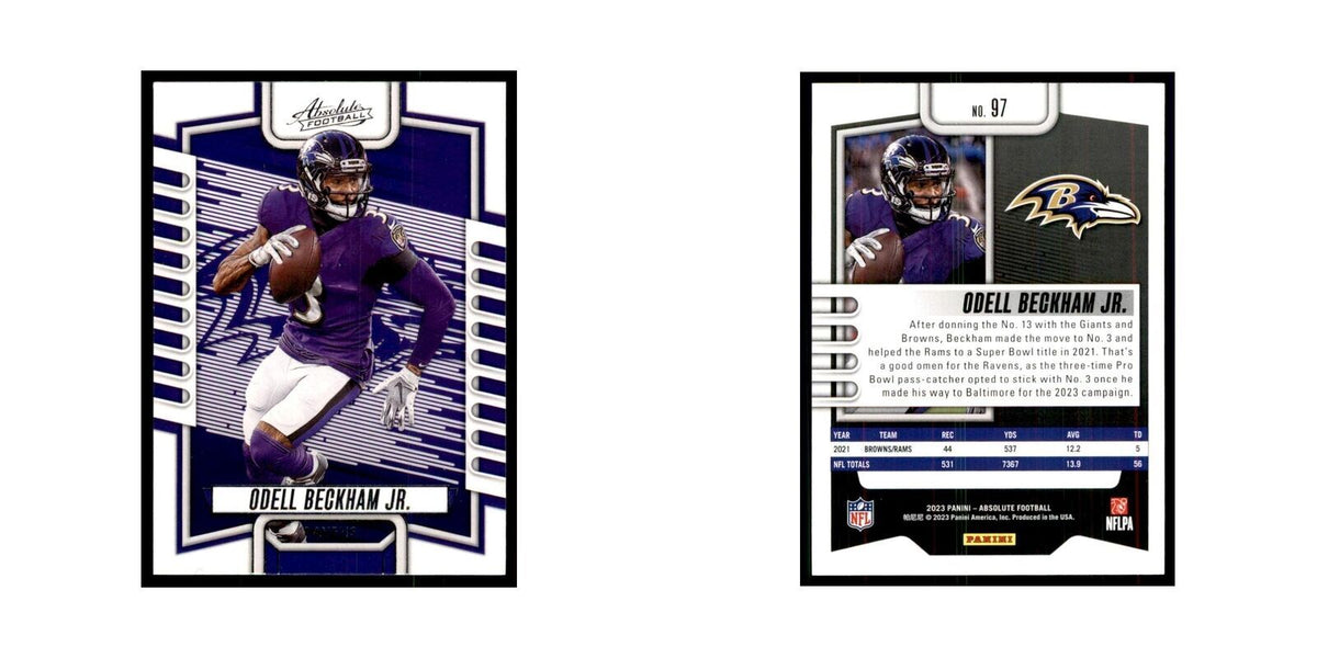 2023 Panini Absolute Odell Beckham Jr. Ravens #97