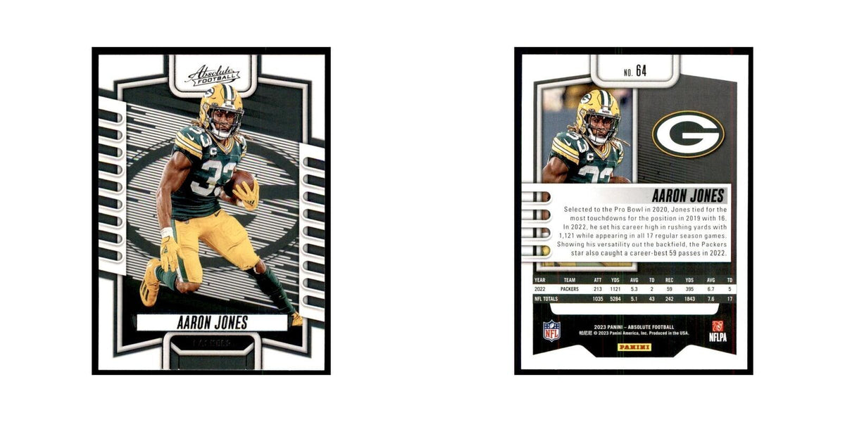 2023 Panini Absolute Aaron Jones Packers #64
