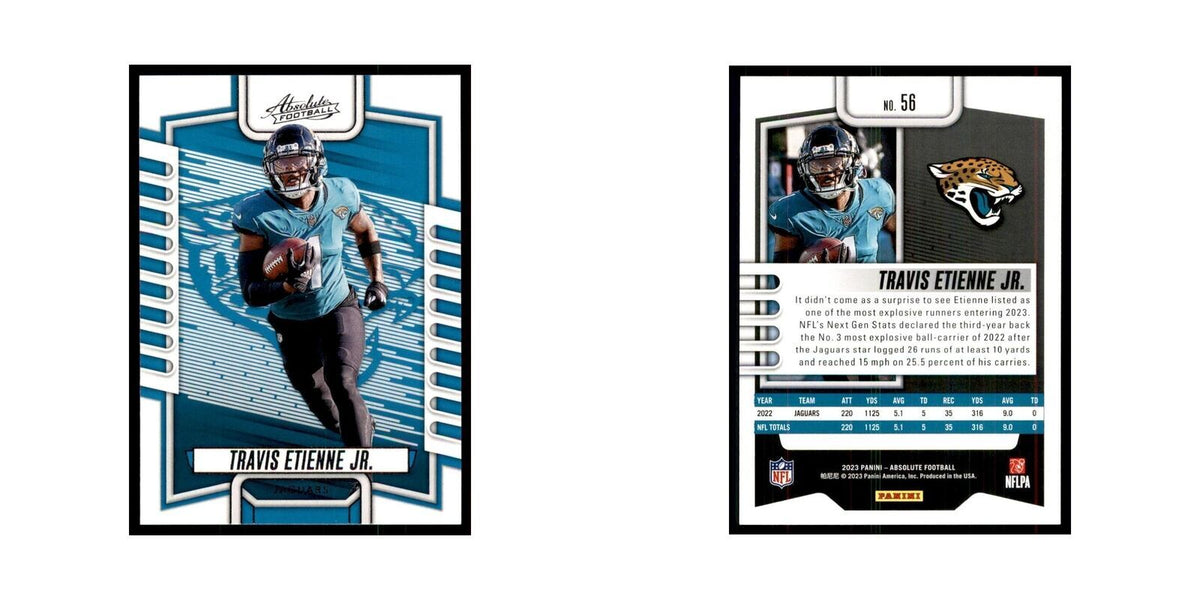 2023 Panini Absolute Travis Etienne Jr Jaguars #56