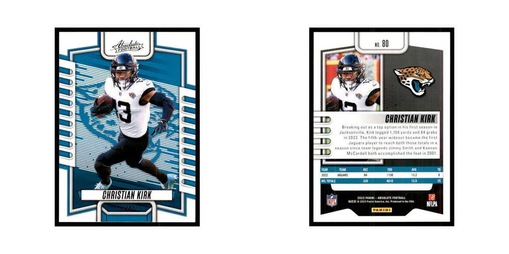 2023 Panini Absolute Christian Kirk Jaguars #80