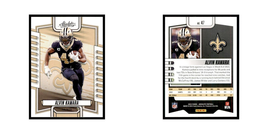2023 Panini Absolute Alvin Kamara Saints #47