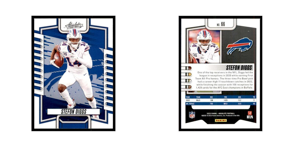 2023 Panini Absolute Stefon Diggs Bills #66