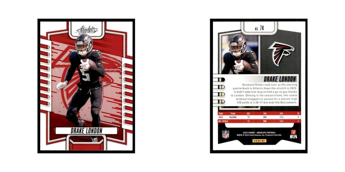 2023 Panini Absolute Drake London Falcons #74