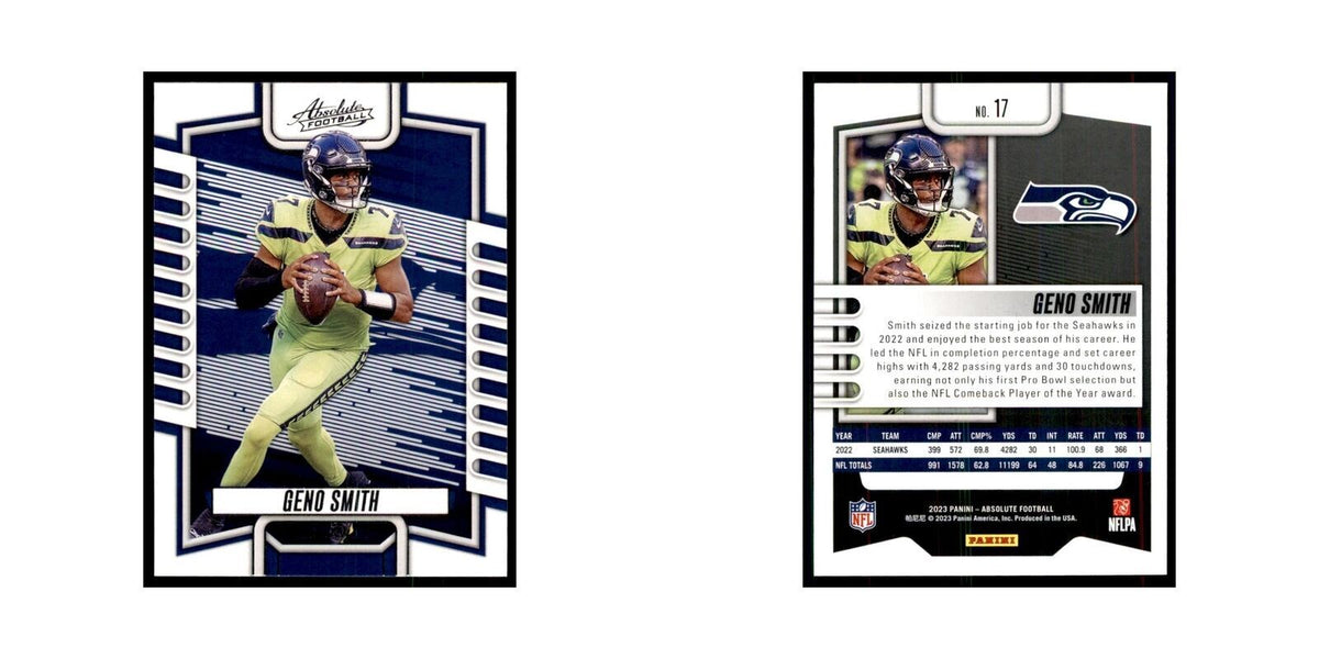 2023 Panini Absolute Geno Smith Seahawks #17