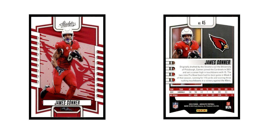 2023 Panini Absolute James Conner Cardinals #45