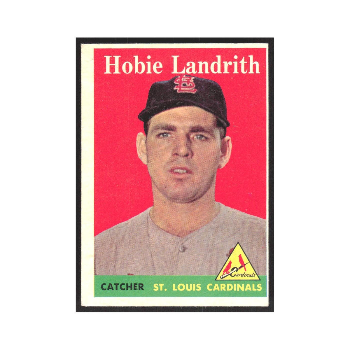 1958 Topps Hobie Landrith RC Cardinals #24