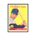 1958 Topps Charlie Lau RC Tigers #448