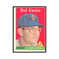 1958 Topps Del Ennis Cardinals #60