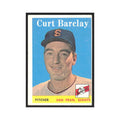 1958 Topps Curt Barclay Giants #21