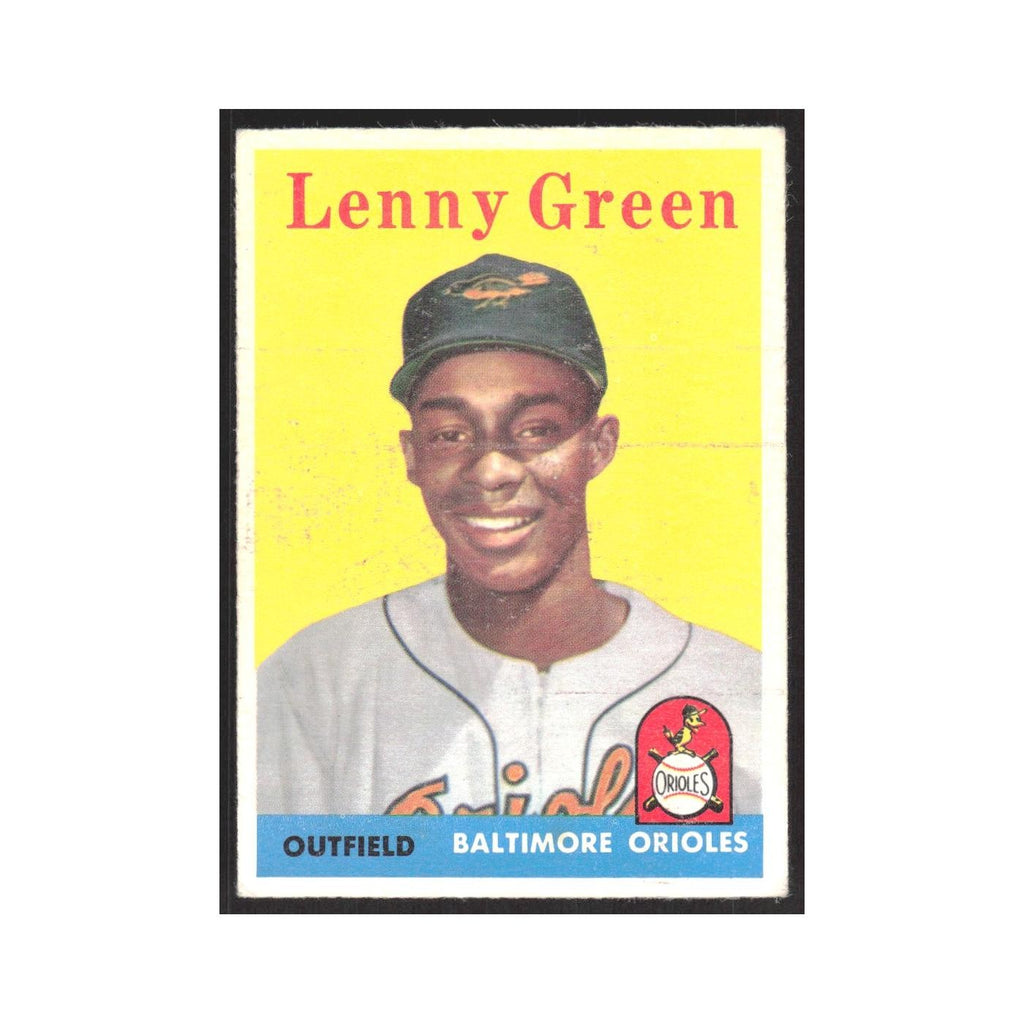 1958 Topps Lenny Green RC Orioles #471