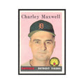 1958 Topps Charley Maxwell Tigers #380